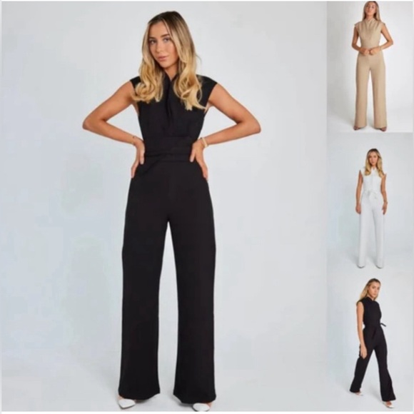 Sleeveless Wide leg Jumpsuit from Maviere - New, No Tags - Picture 2 of 10